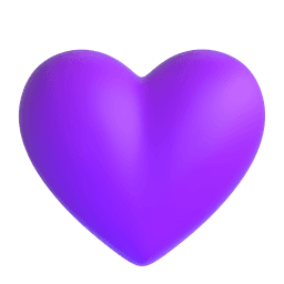 emoji purpheart
